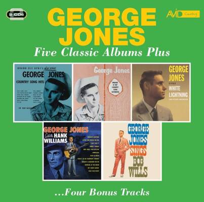 Jones George - FIVE CLASSIC ALBUMS PLUS