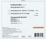 Ries Ferdinand - String Quartets: Vol.4 (Schuppanzigh Quartett)