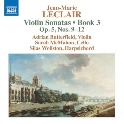 Leclair Jean Marie - Violin Sonatas: Book 3 (Butterfield Adrian / op.5 / Nos.9-12; 1734)