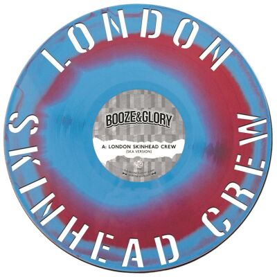Booze & Glory - London Skinhead Crew (Claret & Blue Vinyl)
