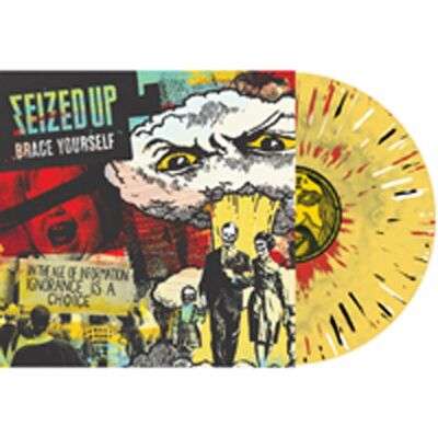 Seized Up - Brace Yourself (Mustard / Clear Splatter Vinyl)