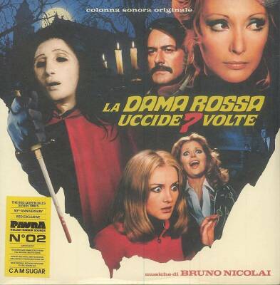 Nicolai Bruno - La Dama Rossa Uccide Sette Volte (OST / Ltd. Red Vinyl)