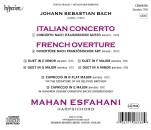 Bach Johann Sebastian - Italian Concerto - French Overture (Mahan Esfahani)