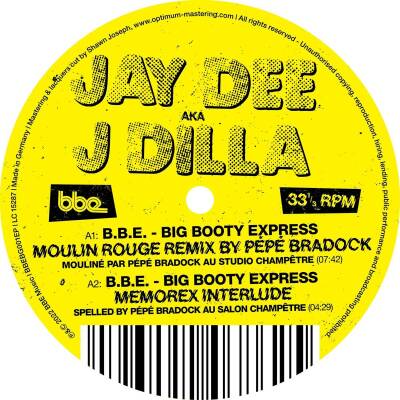 J Dilla - B.B.E. - BIG BOOTY EXPRESS