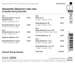 Glazunov Alexander - Complete String Quartets (Utrecht String Quartet)