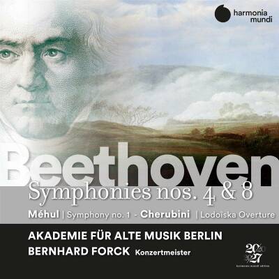 Beethoven Ludwig van - Symphonies Nos. 4 & 8 (Akademie für Alte Musik Berlin / Forck Bernhard)