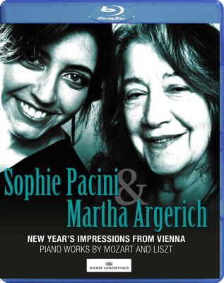 Mozart - Liszt - New Years Impressions From VIenna (Pacini Sophie / Argerich Martha / Blu-ray)