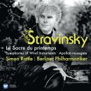 Stravinsky Igor - Le Sacre Du Printemps / Apollon (Rattle Simon / BPH / MEISTERWERKE)