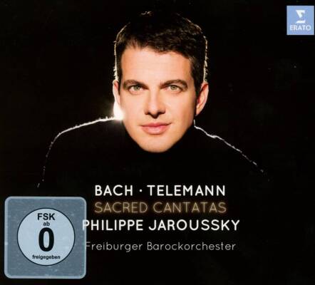 Bach Johann Sebastian / u.a. - Bach/Telemann:Sacred Cantatas (Jaroussky Philippe / Freiburger Barockorchester / Limited Deluxe Edition)