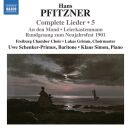 Pfitzner Hans - Complete Lieder: 5 (Uwe Schenker-Primus...