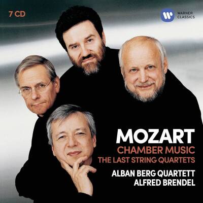 Mozart Wolfgang Amadeus - Die spaeten Streichquartette (Alban Berg Quartett / Brendel Alfred / u.a.)