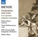 Henze Hans Werner - Nachtstücke Und Arien (Banse...