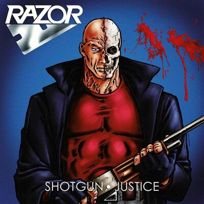 Razor - Shotgun Justice (Splattervinyl)