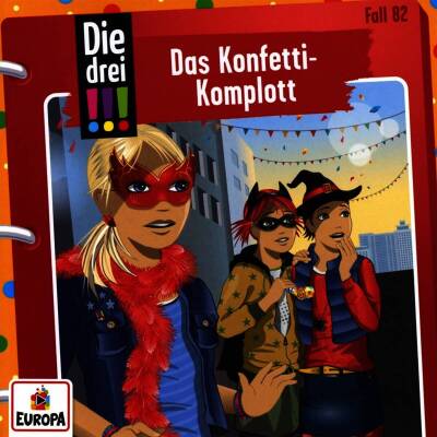 Drei !!!, Die - Folge 82: Das Konfetti-Komplott