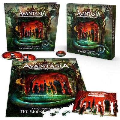 Avantasia - A Paranormal Evening With The Moonflower Society (Ltd.2CD Boxset inkl.Buch u.Puzzle)