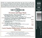 Meyerbeer Giacomo - Overtures And Stage Music (Czech Chamber Philharmonic Orchestra Pardubice)