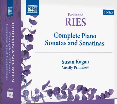 Ries Ferdinand - Complete Piano Sonatas and Sonatinas (Kagan Susan / Primakov Vassily)