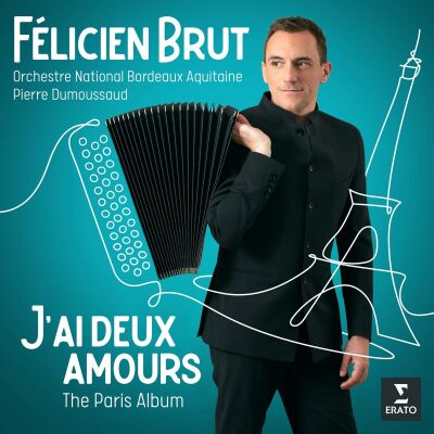 Piazzolla / Stravinsky / Rossini / - Paris Album-Jai Deux Amours, The (Brut,Felicien/ONBA/Dumoussaud,Pierre / Digipak)