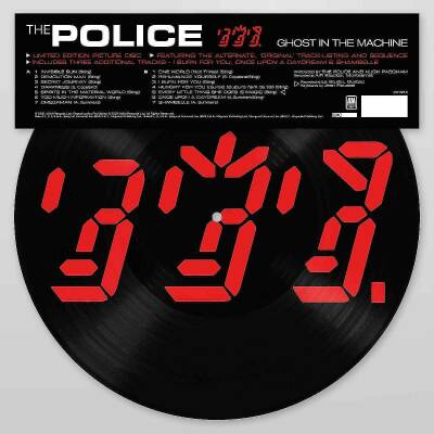 Police, The - Ghost In The Machine (Alternate Seq - Picture Lp)