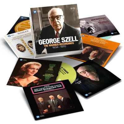 Strauss Richard / Brahms Johannes u.a. - Georg Szell-The Warner Recordings 1934-1970 (Szell George / Clamshell Box)
