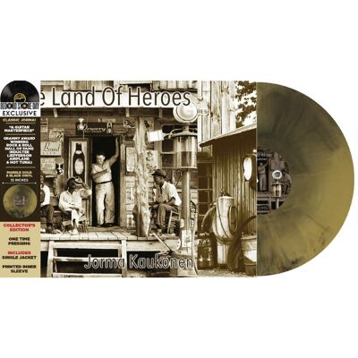 Kaukonen Jorma - The Land Of Heroes (Gold / Black Marble Vinyl)