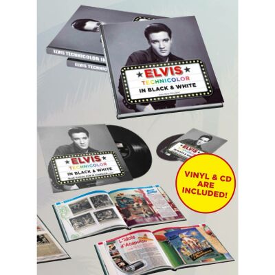 Presley Elvis - Technicolor In Black & White (&10 Inch Vinyl & Cd)