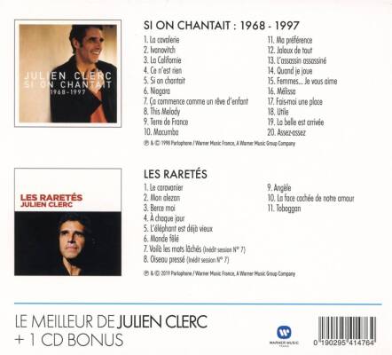Clerc Julien - Coffret 2CD (Si on Chantait 1968-1997/Raretés)