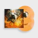 Induction - Born From Fire (Yellow/Orange marbled Vinyl)
