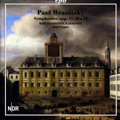Wranitzky Paul - Symphonies Op.37, 50 & 51 (NDR Radiophilharmonie - Rolf Gupta (Dir))