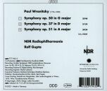 Wranitzky Paul - Symphonies Op.37, 50 & 51 (NDR Radiophilharmonie - Rolf Gupta (Dir))