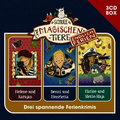 Die Schule Der Magischen Tiere - Endlich Ferien - 3-CD Hörspielbox Vol. 2