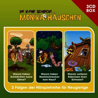 Kleine Schnecke Monika Häuschen Die - Monika Häuschen - 3-CD Hörspielbox Vol. 6