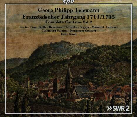 Telemann Georg Philipp - Kantaten - Franzoesischer Jahrgang 1714/15 - Vol.2 (Diverse Interpreten)
