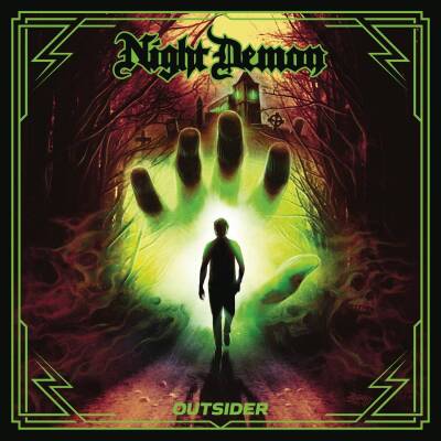 Night Demon - OUTSIDER (Ltd. transp. green LP)