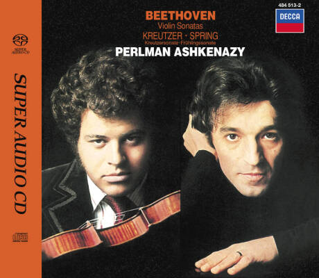 Beethoven Ludwig van - Violin Sonatas `Kreutzer` & `Spring` (Perlman Itzhak / Ashkenazy Vladimir)