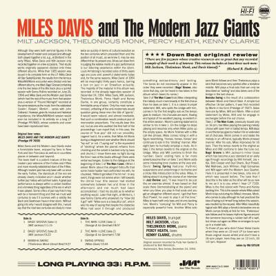 Davis Miles - And The Modern Jazz Giants