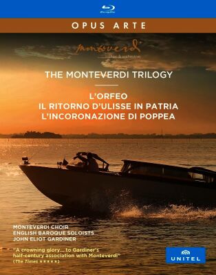 Monteverdi Claudio - Monteverdi Trilogy, The (Monteverdi Choir - English Baroque Soloists / Blu-ray)