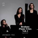 Brahms J. - Piano Trios: Vol.1: Op.36 & 87 (Greenwich Trio)