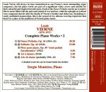 Vierne Louis - Complete Piano Works: Vol.2 (Sergio Monteiro (Piano))