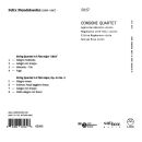 Mendelssohn Bartholdy Felix - String Quartets 1823 & Op.44 No.3 (Consone Quartet)