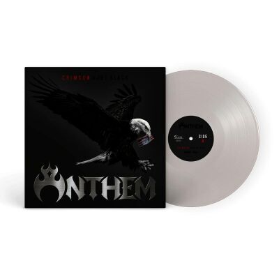 Anthem - Crimson&Jet Black (White Vinyl)