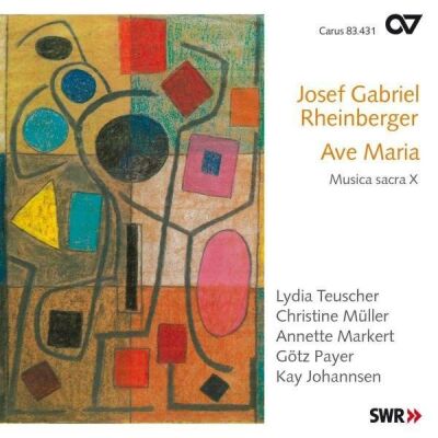 RHEINBERGER Johann Gabriel (-) - Ave Maria (Teuscher/Müller/Markert/Payer/Johannsen / Musica Sacra Vol. 10)