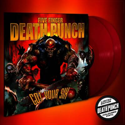 Five Finger Death Punch - Got Your Six (Opaque Red Vinyl)