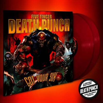 Five Finger Death Punch - Got Your Six (opaque red vinyl)