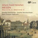 Heinichen Johann David - Messen Nr. 11 & 12 (Dresdner...