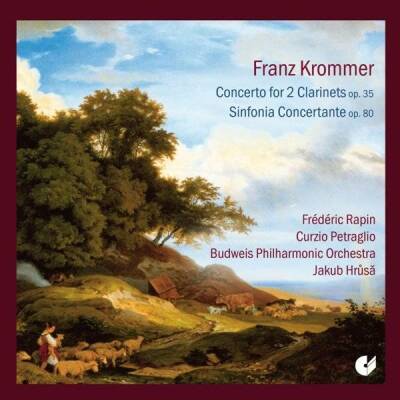 Krommer Franz - Concerto For 2 Clarinets: Sinfonia Concertante (Frédéric Rapin Curzio Petraglio (Klarinette / Sinfonia Concertante Op.80)