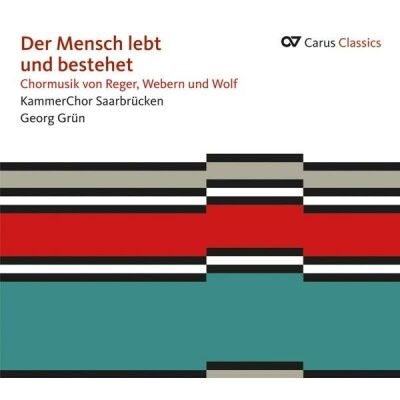 Reger / Wolf / Webern - Der Mensch Lebt Und Bestehet: Chormusik (Grün/Kammerchor Saarbrücken)