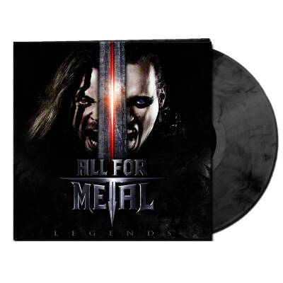 All For Metal - Legends (Ltd. Gtf. Silver/Black Marbled Vinyl )