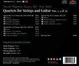 Paganini Niccolo - Quartets for Strings and Guitar Nos.5, 4 & 10 (Paganini Ensemble Vienna)