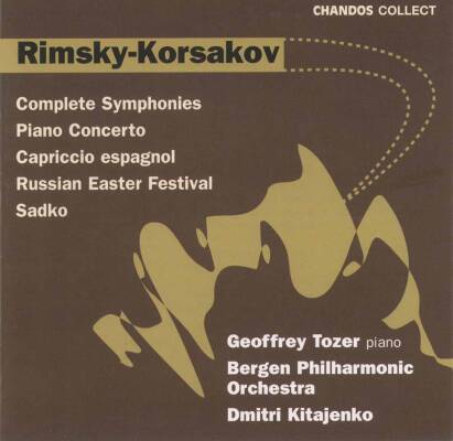 Rimsky-Korsakov Nikolai - Complete Symphonies/piano Conc (Tozer Geoffrey)
